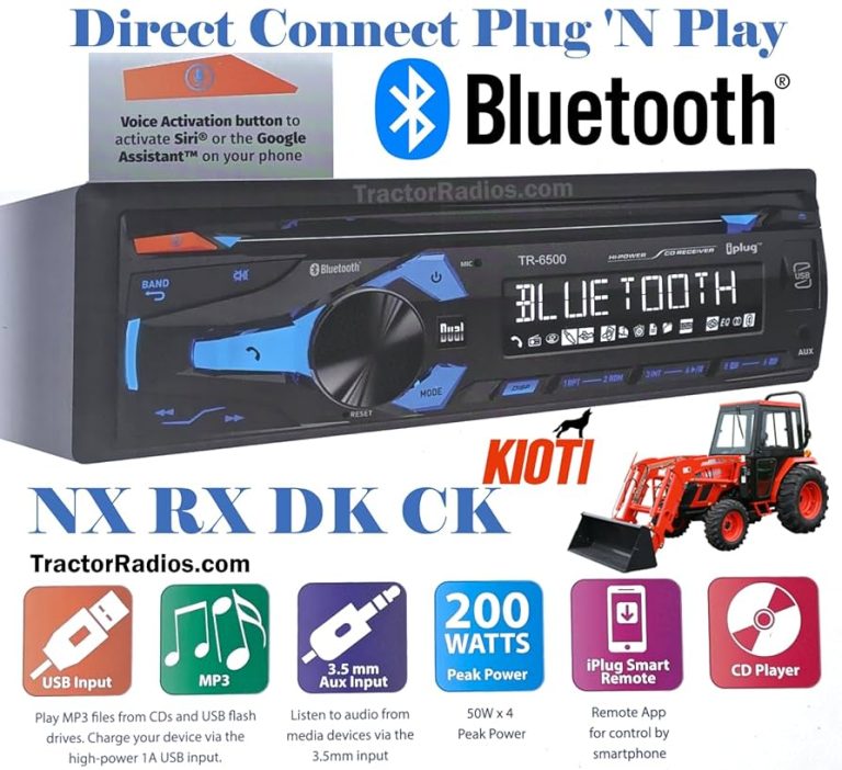 Am Fm Cd Bluetooth Car Stereo
