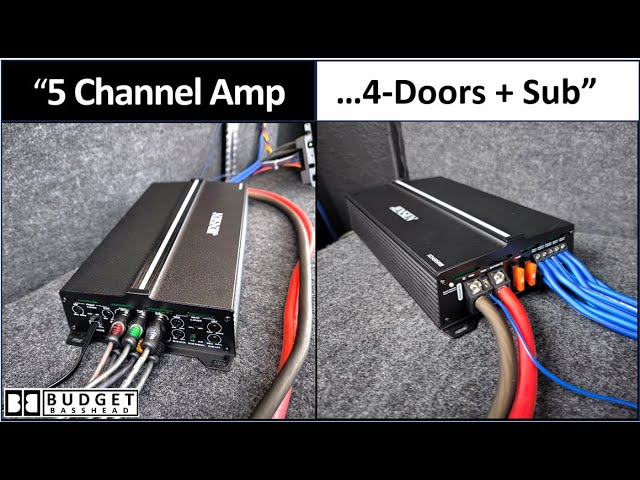 How to Connect 2 Amplifiers in a Car
