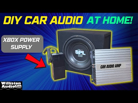 How to Connect a Car Amp to a Home Stereo