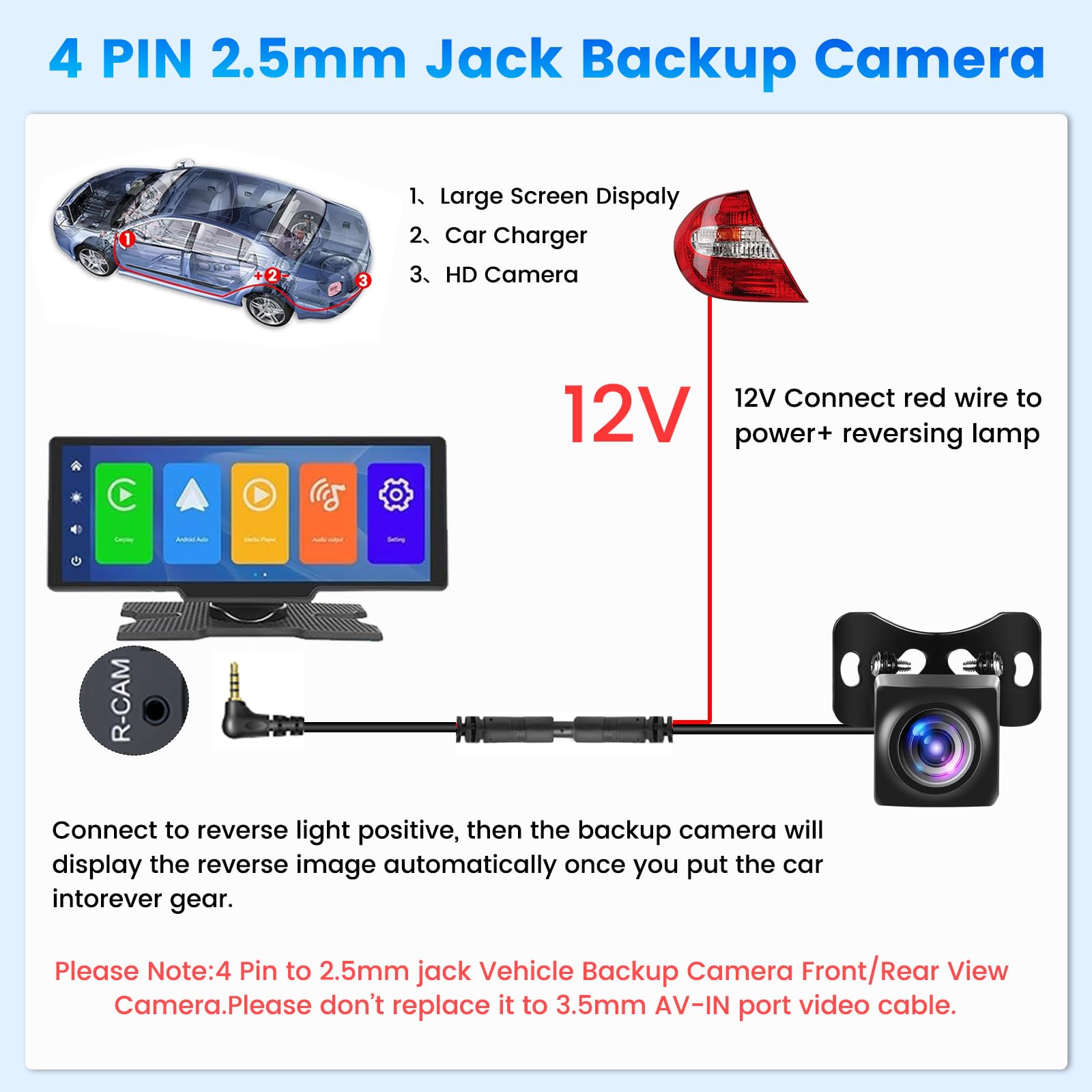 How to Connect Camera to Car Stereo