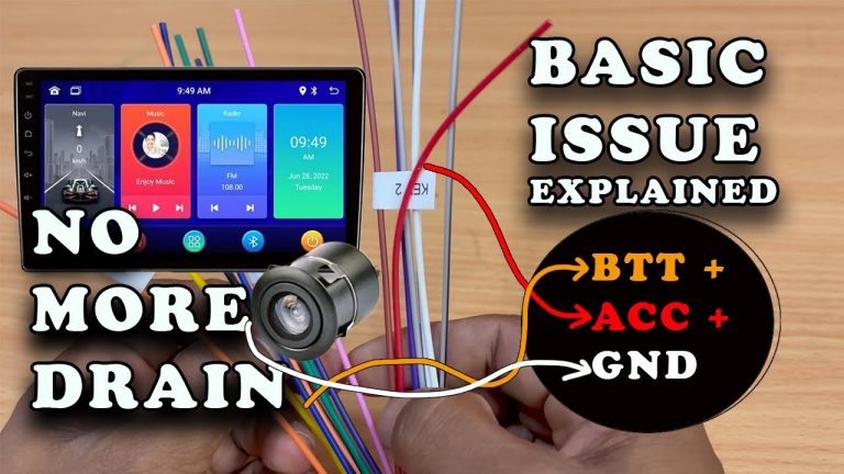 Where to Connect Acc Wire in Car Stereo