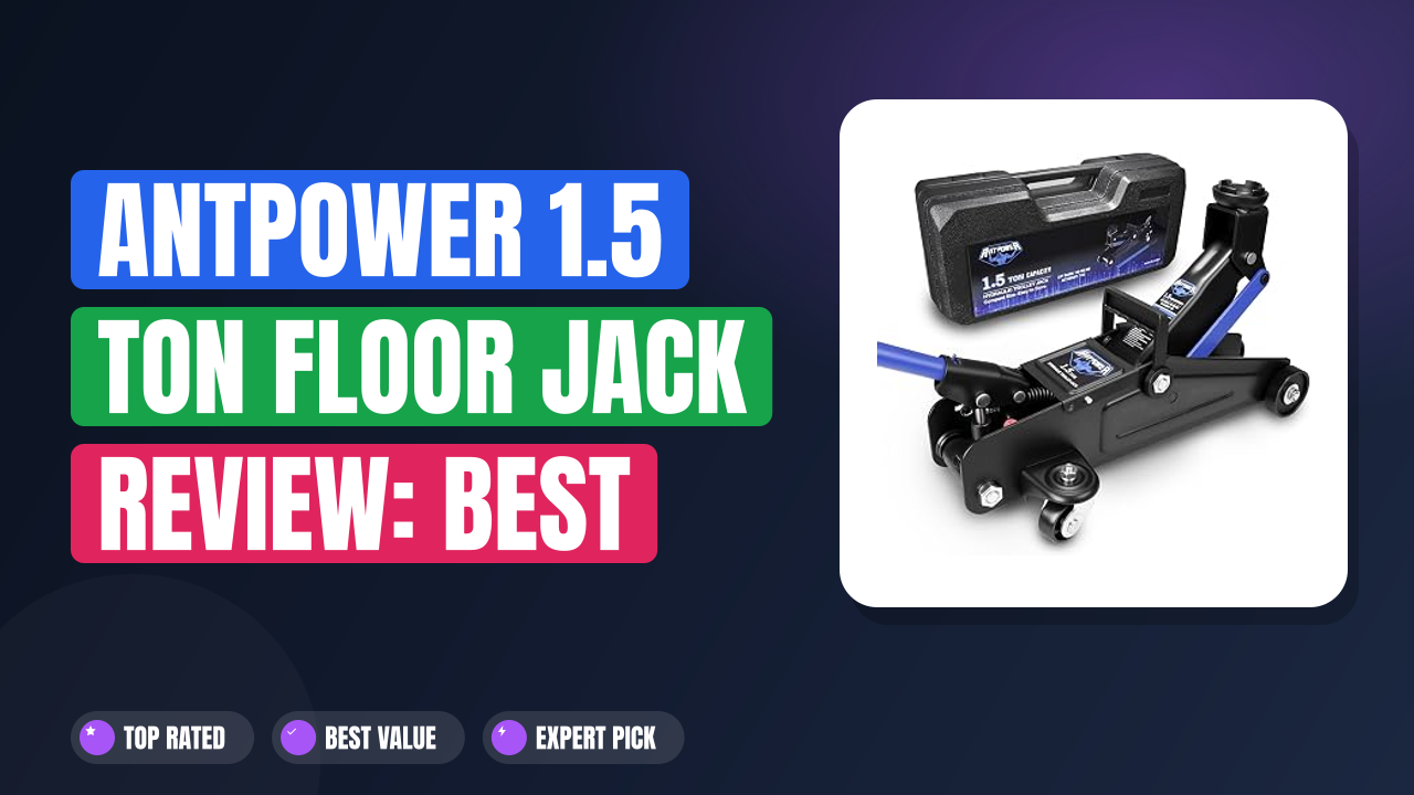 ANTPOWER 1.5 Ton Floor Jack Review: Best Budget Lift?