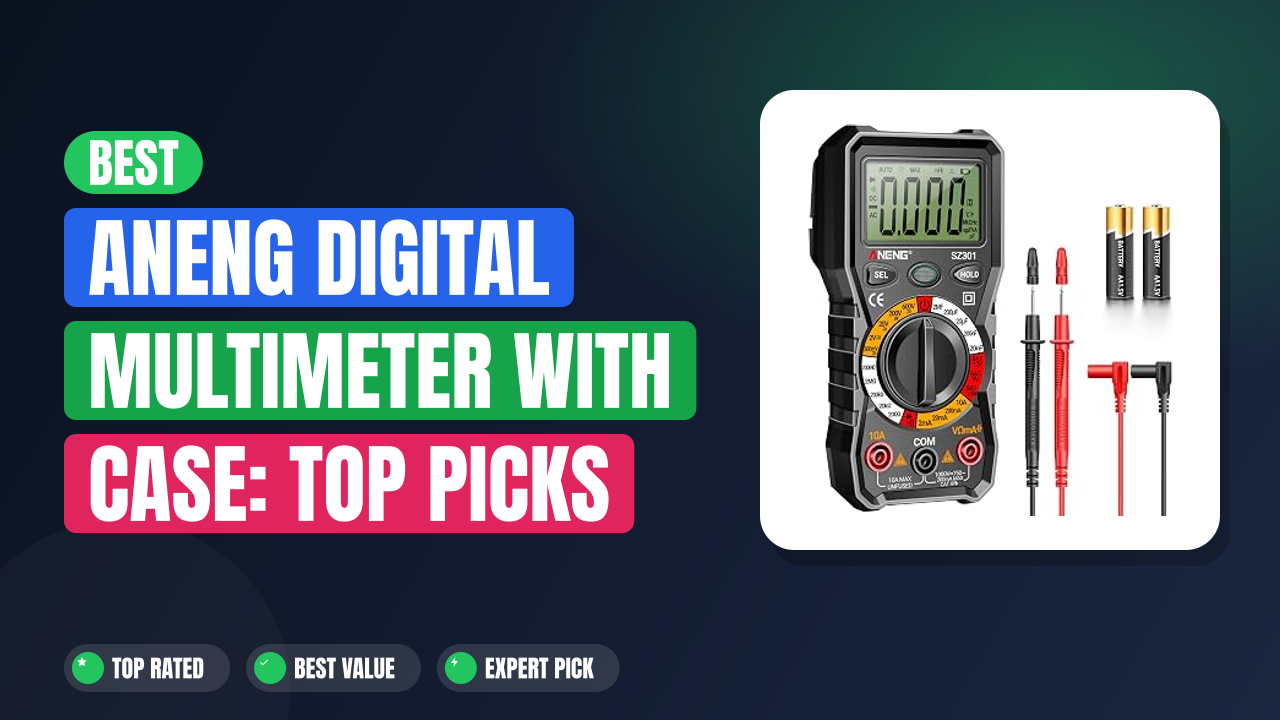 Best ANENG Digital Multimeter with Case: Top Picks