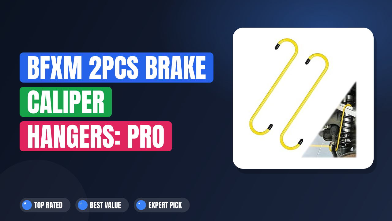 BFXM 2PCS Brake Caliper Hangers: Pro Compression Tool