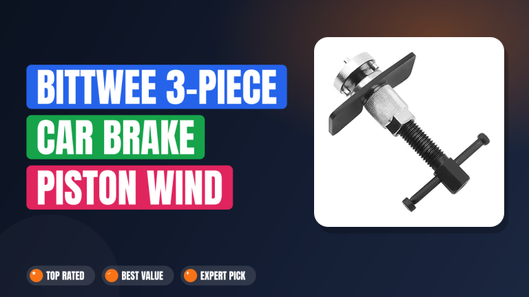 Bittwee 3-Piece Car Brake Piston Wind Back Tool Set