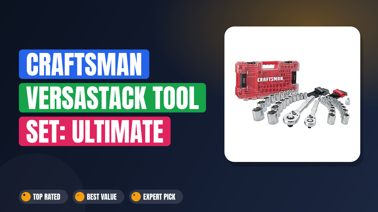 CRAFTSMAN VersaStack Tool Set: Ultimate Mechanic Kit