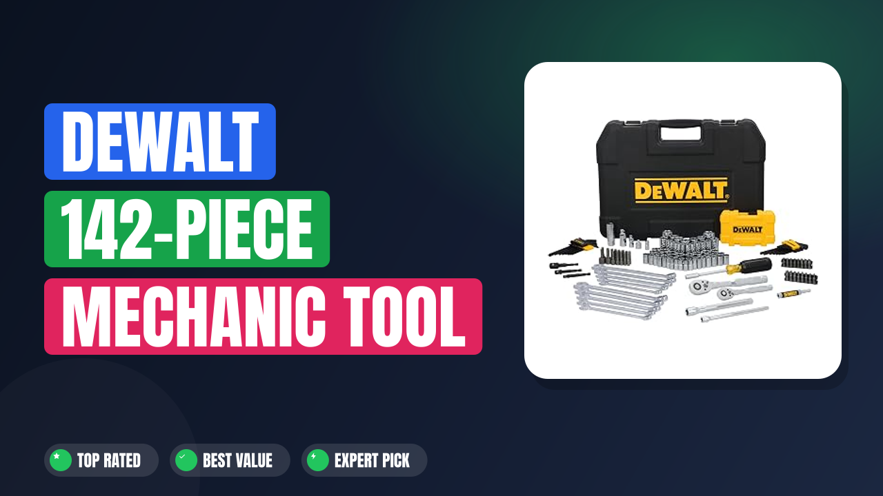 DEWALT 142-Piece Mechanic Tool Set: Ultimate Value?
