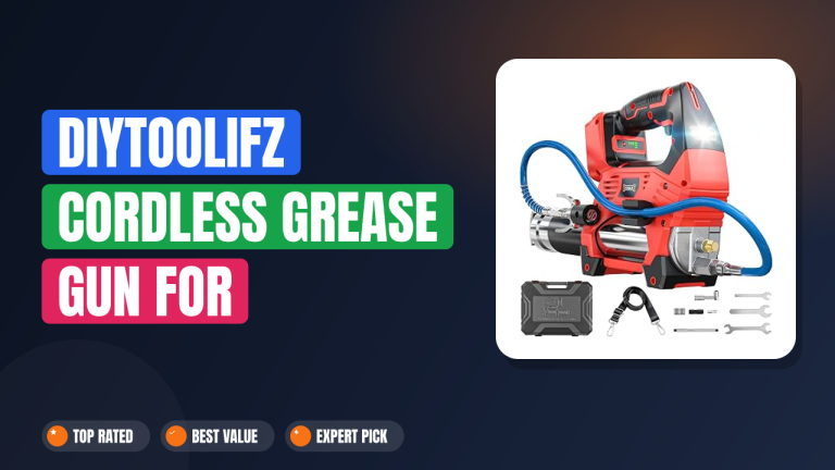 DIYtoolifz Cordless Grease Gun for Milwaukee 18V