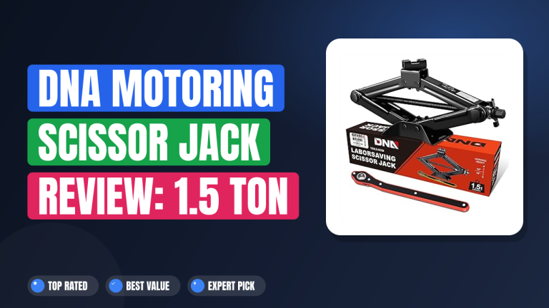 DNA Motoring Scissor Jack Review: 1.5 Ton Car Lift