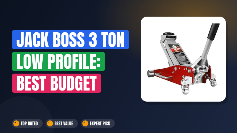 Jack Boss 3 Ton Low Profile: Best Budget Floor Jack?