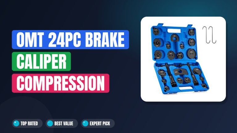 OMT 24pc Brake Caliper Compression Tool Set with Adapters