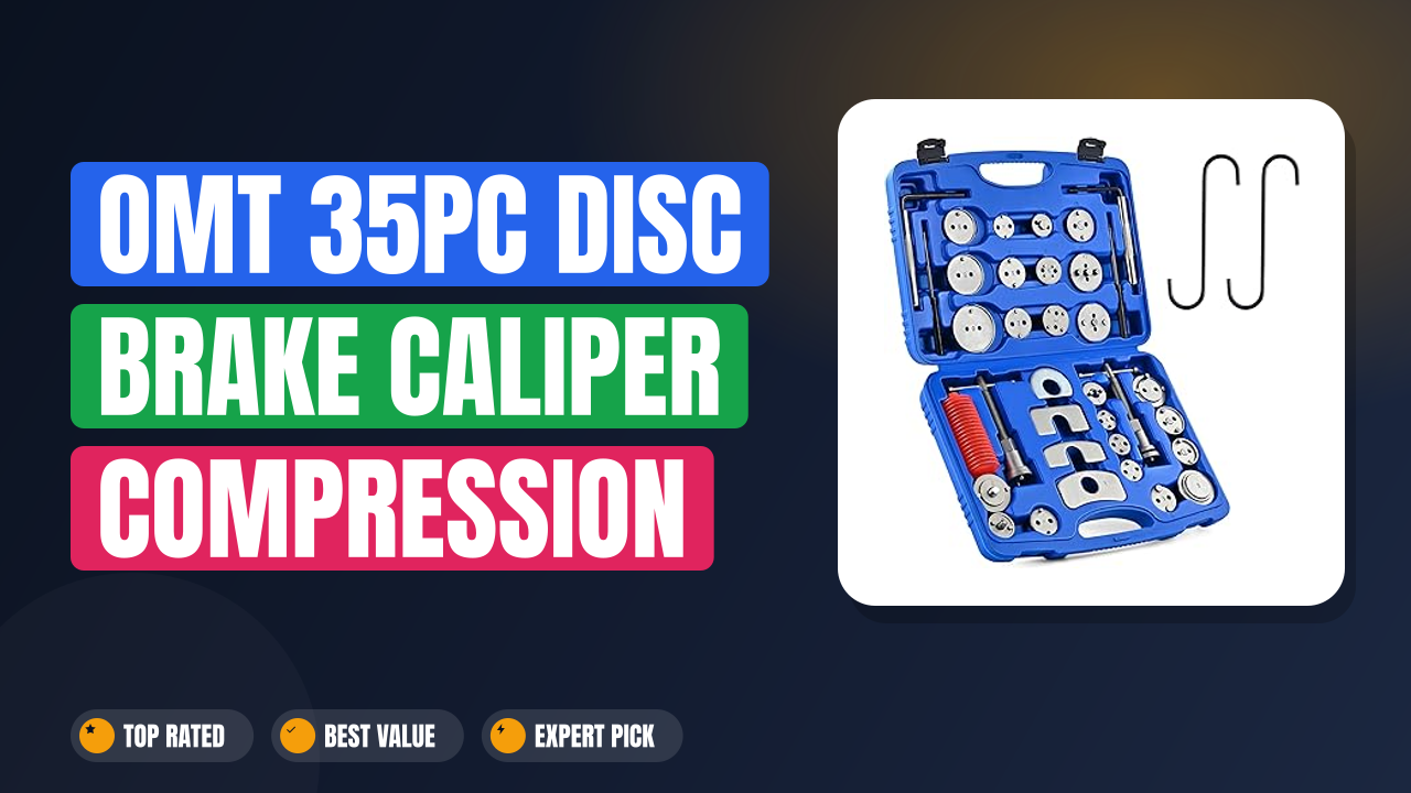 OMT 35pc Disc Brake Caliper Compression Tool Kit Review