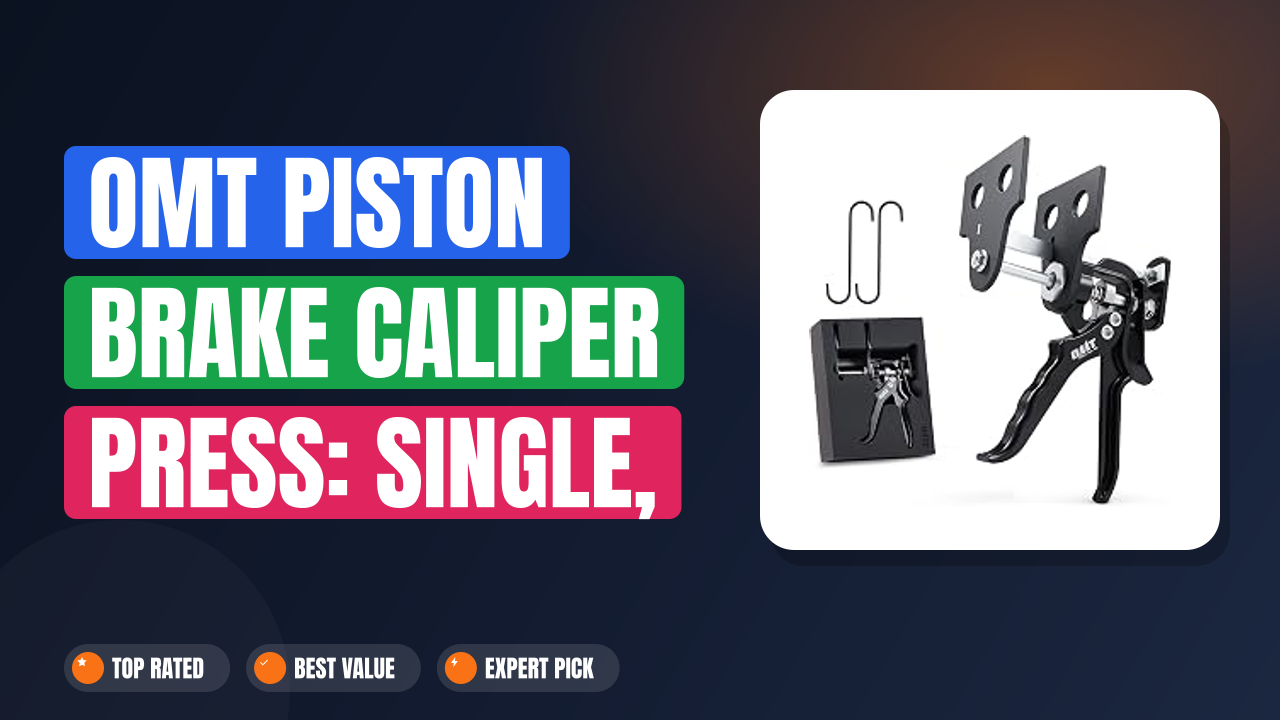 OMT Piston Brake Caliper Press: Single, Dual & Quad Guide