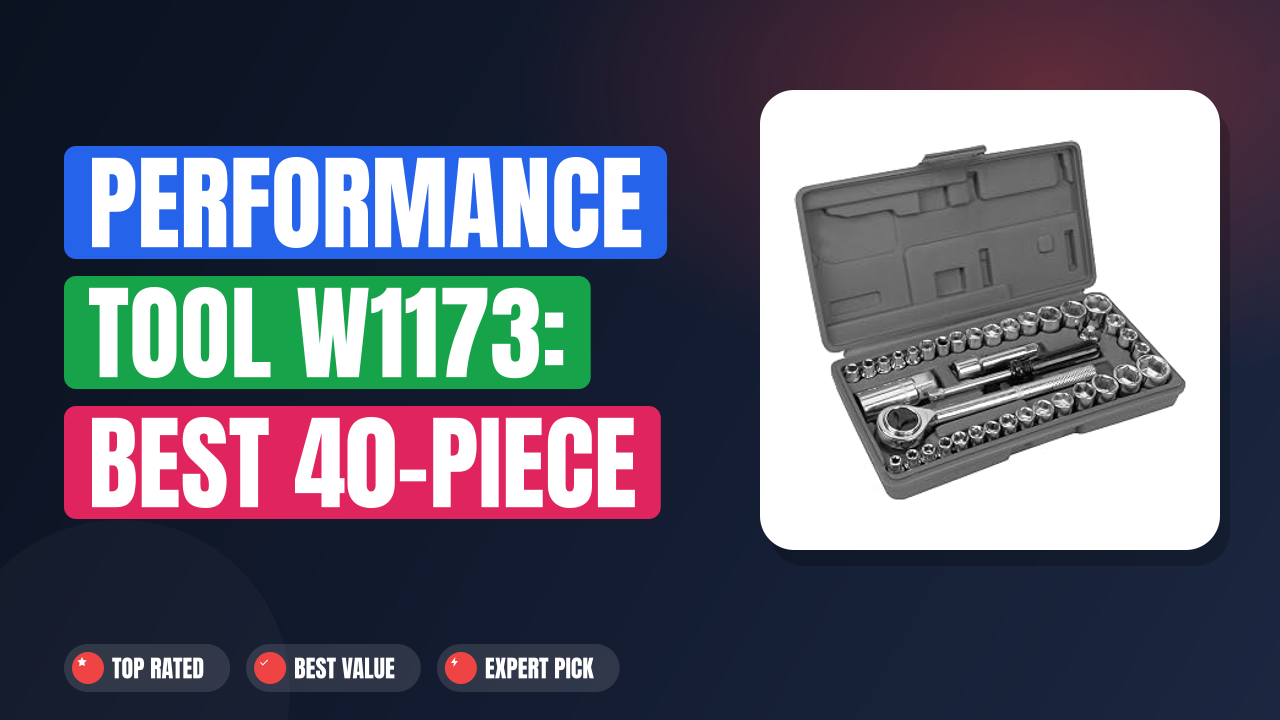 Performance Tool W1173: Best 40-Piece SAE & Metric Set