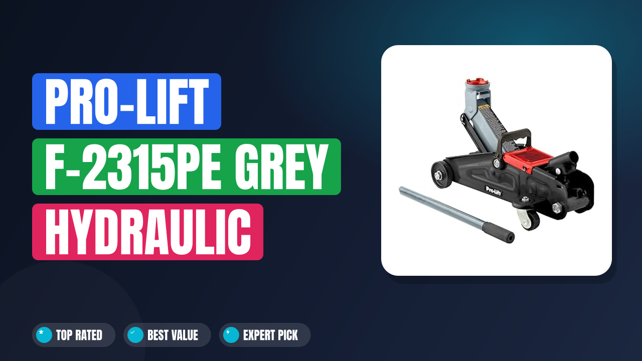 Pro-LifT F-2315PE Grey Hydraulic Trolley Jack Review