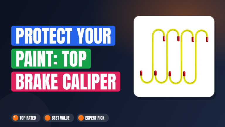 Protect Your Paint: Top Brake Caliper Hangers with Red Tips