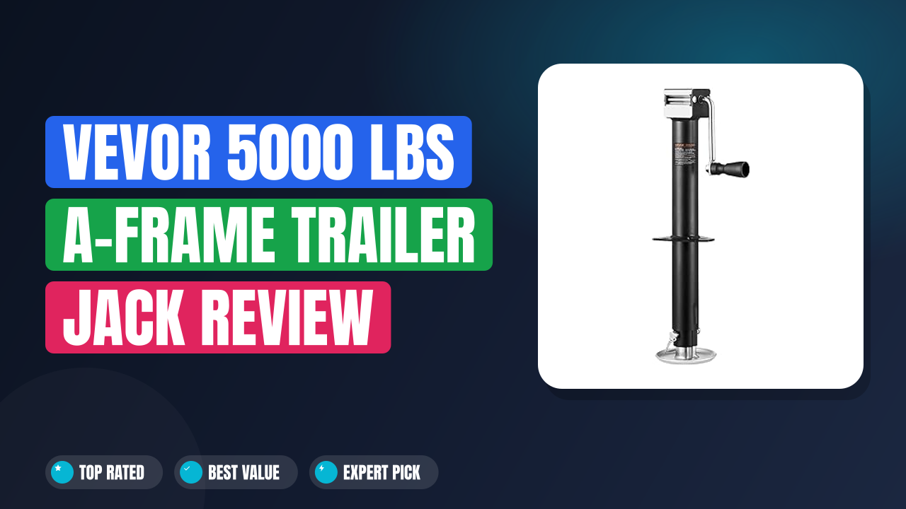VEVOR 5000 lbs A-Frame Trailer Jack Review